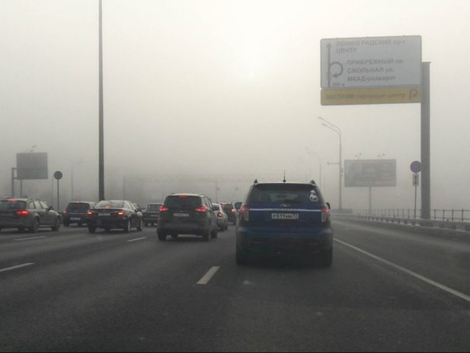 Дороги накроет мгла: водителей Московского региона предупредили об опасности 12 ноября