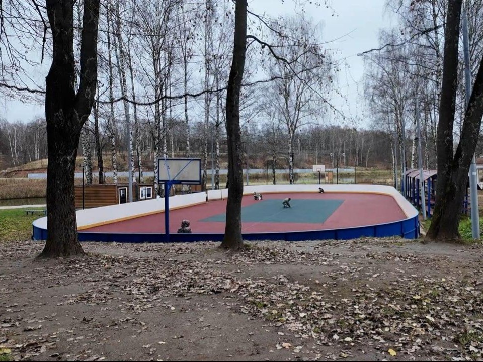 Площадка-трансформер: в парке «Сестрорецкий» обновили всесезонную спортзону