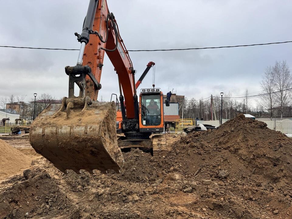 В Шаховской достраивают новую котельную на улице Базаева