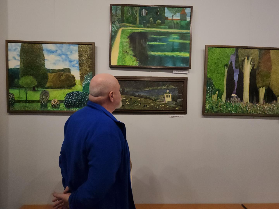 От масляной живописи до изысканной графики: работы участника арт-группы «Митьки» можно увидеть в ДК «Подмосковье»