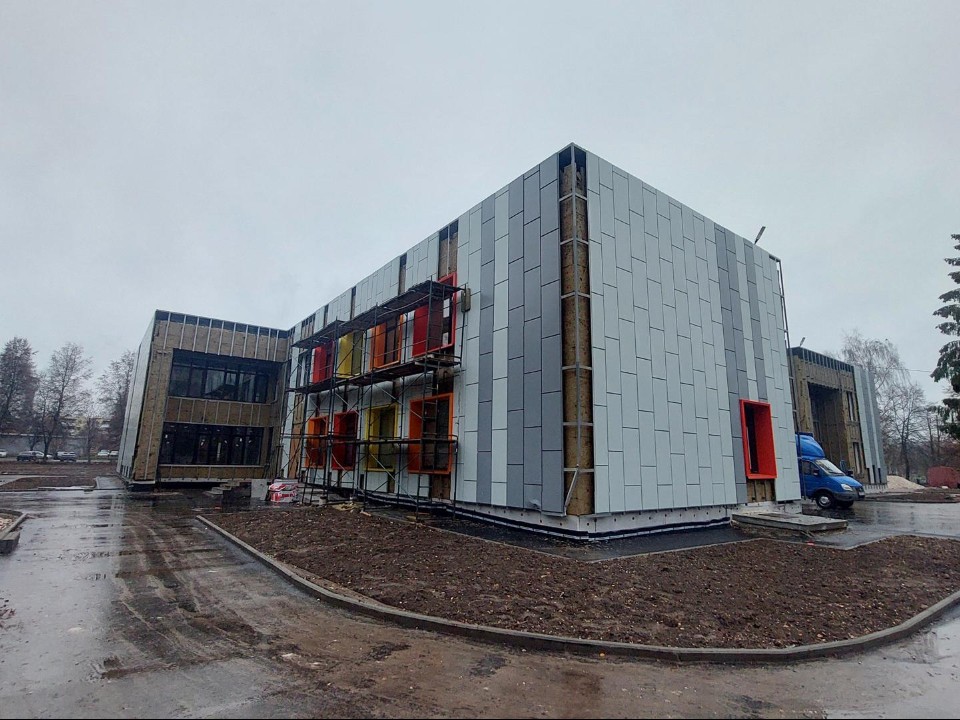 Новый облик старого здания: в Коломне на финишной прямой капремонт детского центра