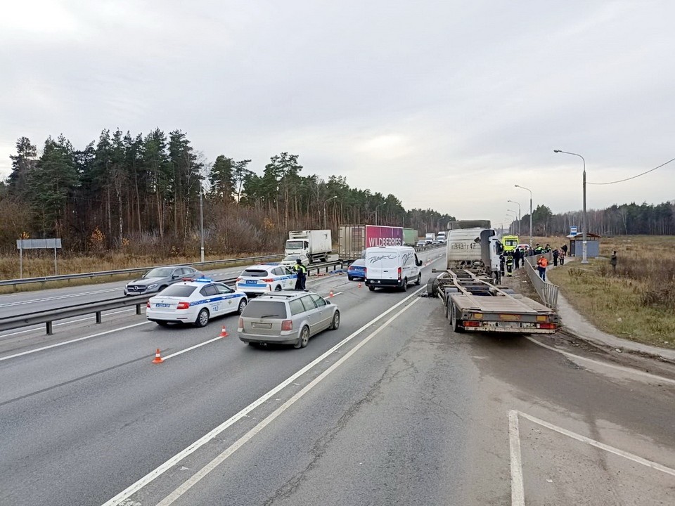 Подробности массового ДТП под Ногинском раскрыли спасатели