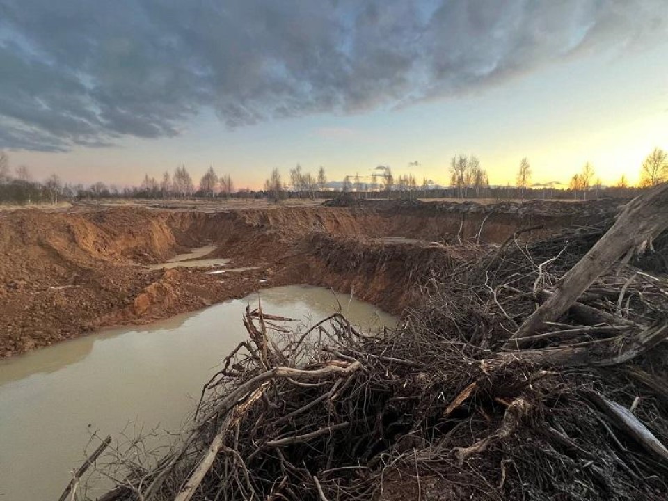 «Глиняный» беспредел: владелице участка в Гридюкине вынесли предостережение