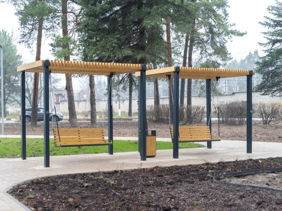 Глава Жуковского: реконструкция сквера у станции «Отдых» завершена