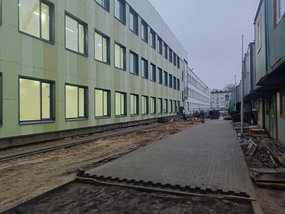 Скоро звонок на первый урок: новый корпус гимназии в Солнечногорске почти готов