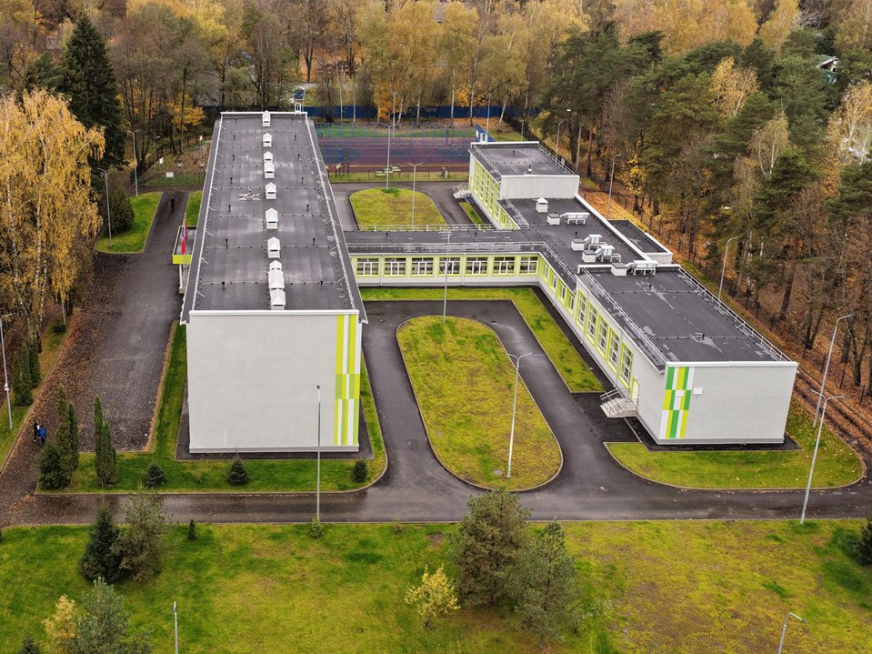 Внешний вид школы в Серкове кардинально преобразился после ремонта