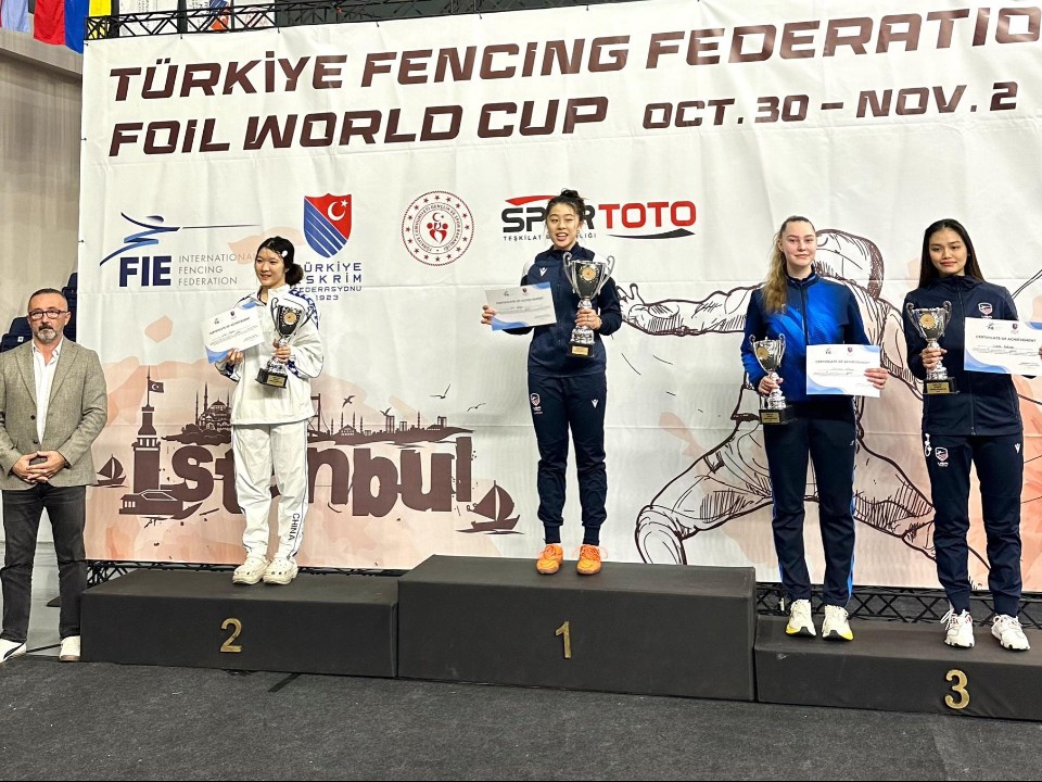 Бронзовая рапира Подмосковья: Милана Левчук стала третьей на Кубке мира в Стамбуле