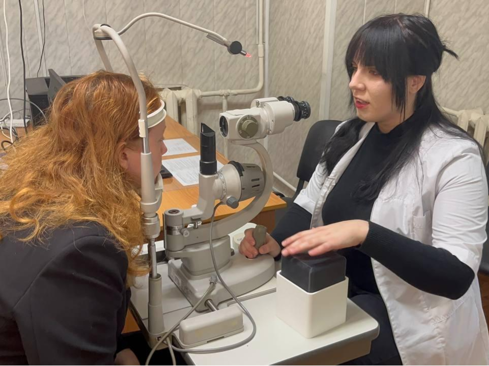 В поликлинике №2 Красногорской больницы начал работать новый офтальмолог