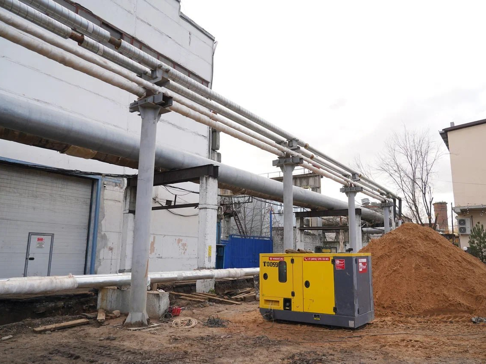 На трубопроводах отопления от ЦТП-2 «Ковровый» монтируют систему дистанционного контроля