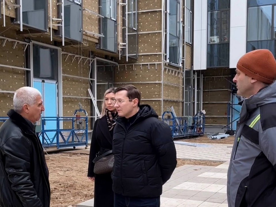 Строящаяся поликлиника в Ногинске почти готова к сдаче