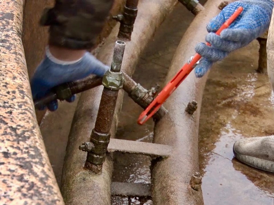 Сезон закрыт: подольские фонтаны ушли на зимовку