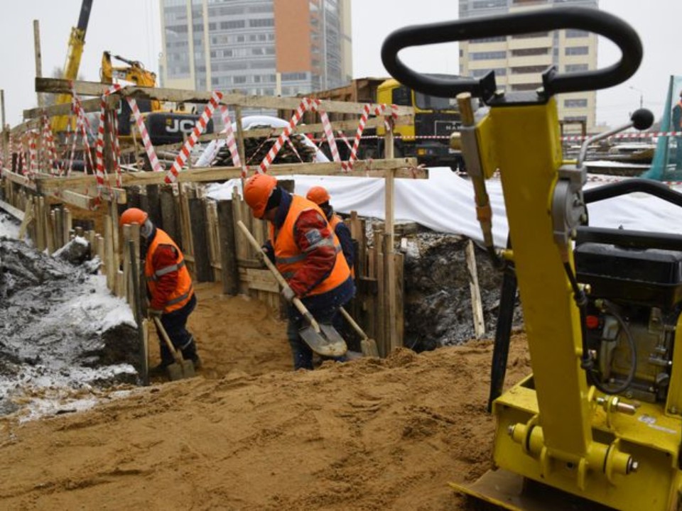 Капсулу времени заложили в фундамент будущего детского сада в Одинцовском округе