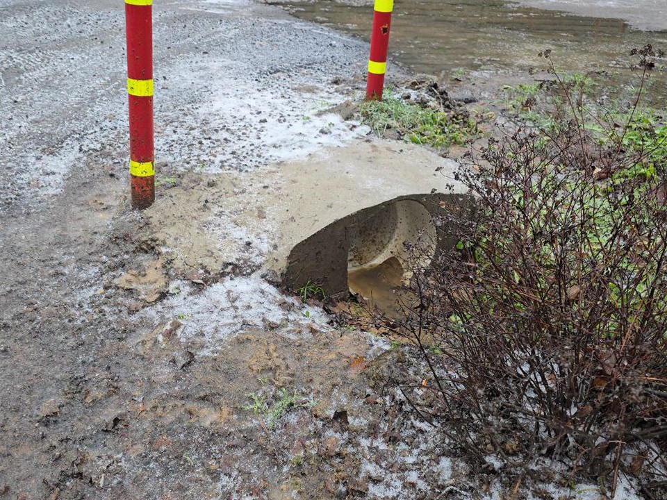 В Пушкино привели в порядок участок ливневой канализации на улице Марата