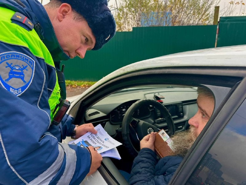 Сотрудники ГАИ провели профилактический рейд в Химках