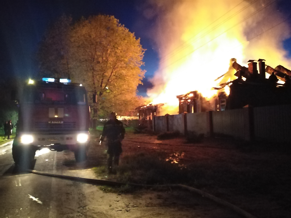 Пожар на улице Урожайная обошелся без пострадавших