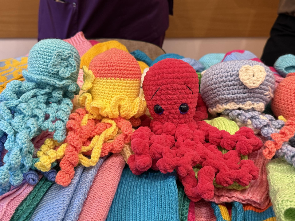 Больше чем просто игрушки: как вязаные осьминоги помогают недоношенным детям в Люберцах