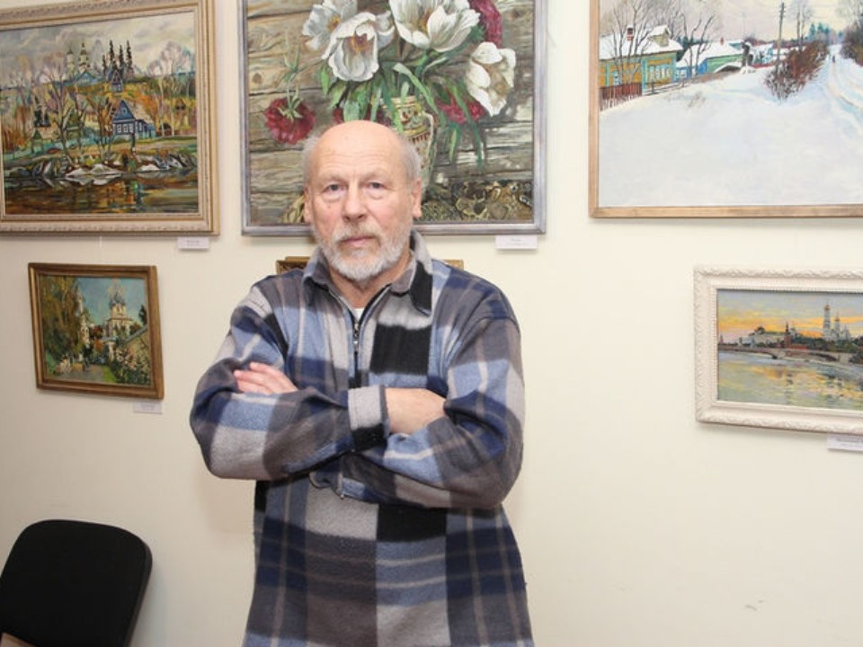 Выставка картин Николая Антюхина открылась в краеведческом музее