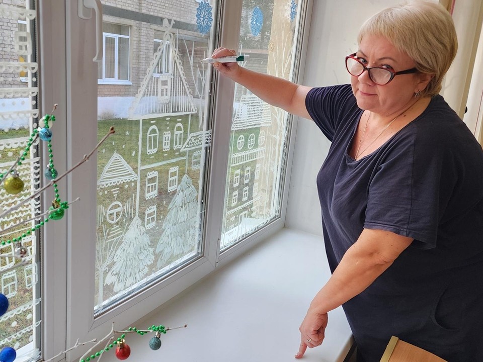 Сказкотерапия в Протвине: окна реабилитационного центра стали порталом в волшебную страну