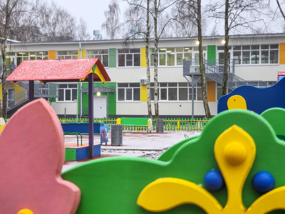 Последние штрихи: ремонт детского сада на Красногвардейском бульваре в Подольске вышел на финишную прямую