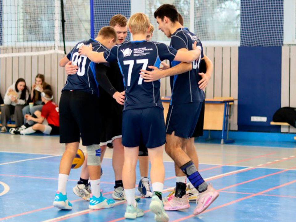 Серебряный дубль: команды Зарайского педколледжа взяли вторые места на волейбольном турнире