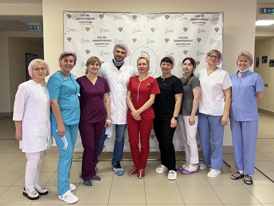 Обмен знаниями на благо мам: в Балашихинском роддоме приняли гостей из Белгорода