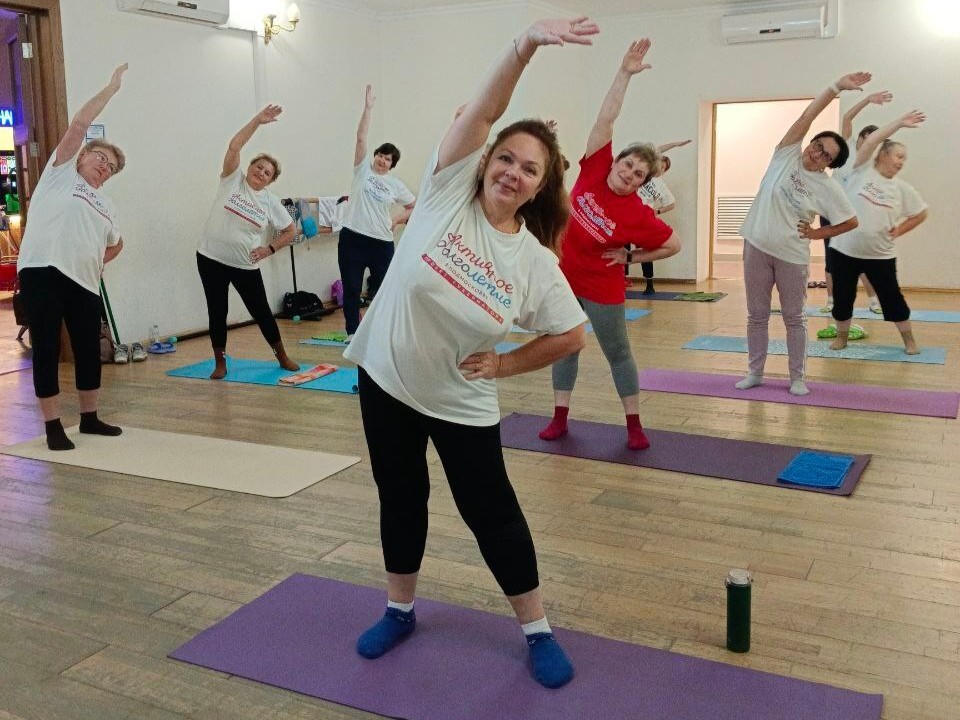 Видновчане продолжают регулярно тренироваться, чтобы быть здоровыми