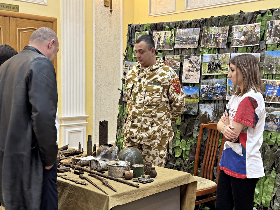 В Шаховской показали трофеи СВО и экспонаты времен Великой Отечественной войны