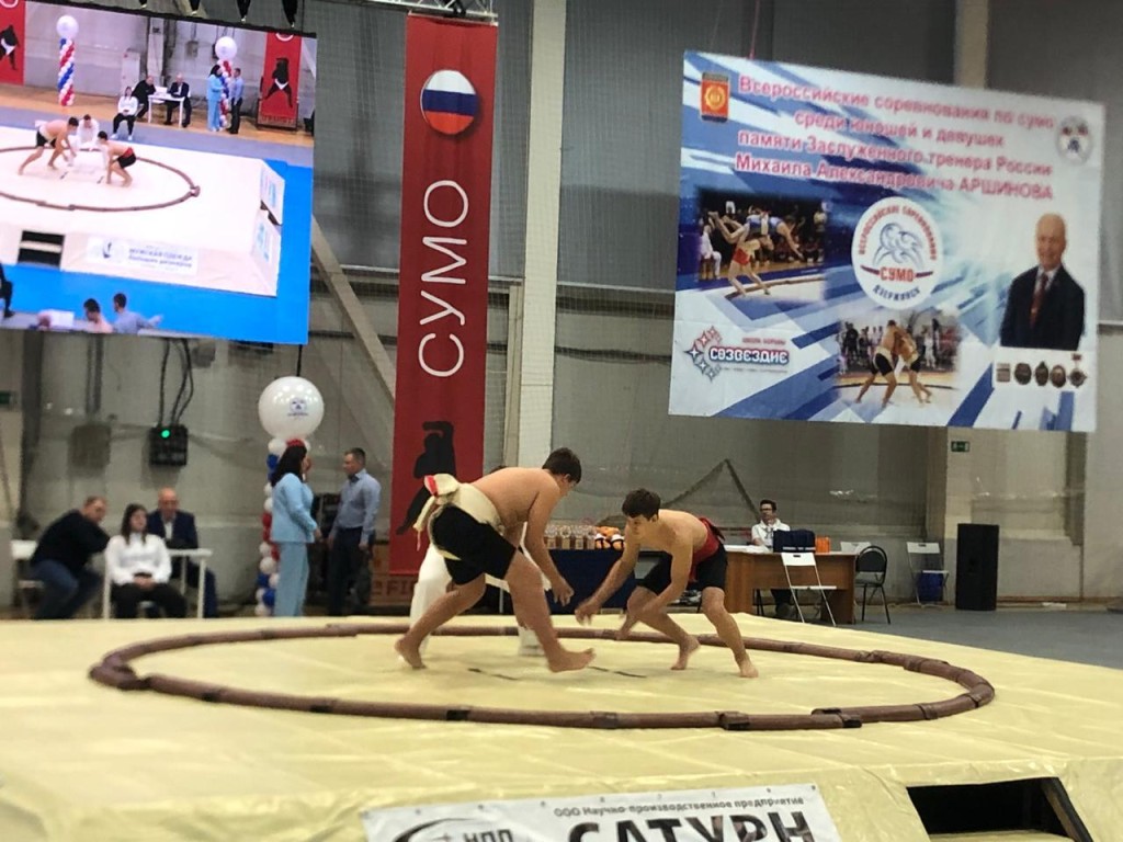 Победа на всероссийском ковре: как выступили чемпионы по сумо из Серебряных Прудов