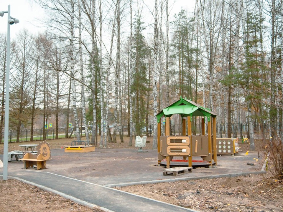 Территория детского сада в Звездном городке кардинально преобразится