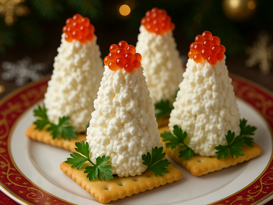 Новогодняя закуска «Елочки» за пять минут: готовим по рецепту подмосковного шеф-повара