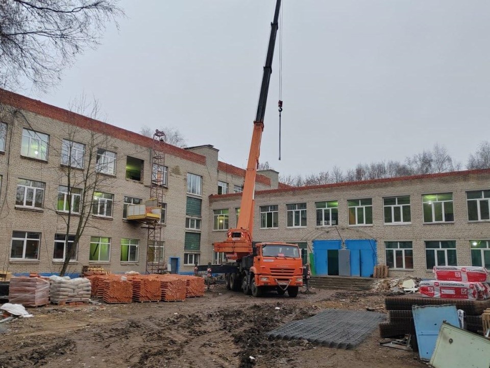 Капремонт с размахом: школа № 3 в Лобне превращается в современный образовательный центр