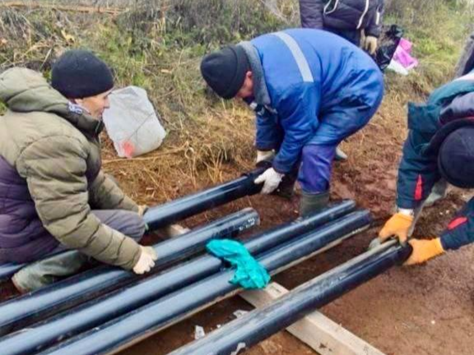 В деревне Давыдово обновили оборудование на станции обезжелезивания