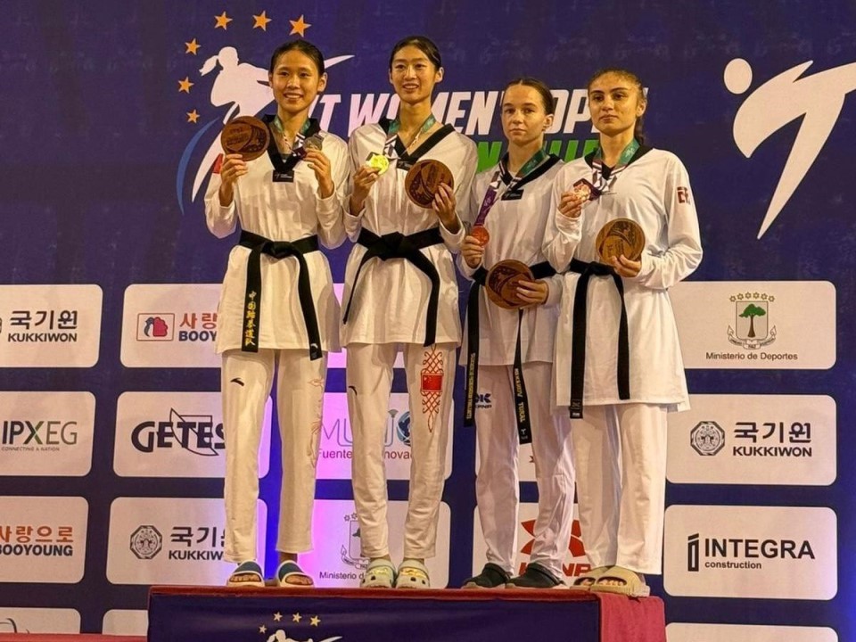 Малабо аплодирует: подмосковная тхэквондистка завоевала бронзу на Открытом чемпионате мира
