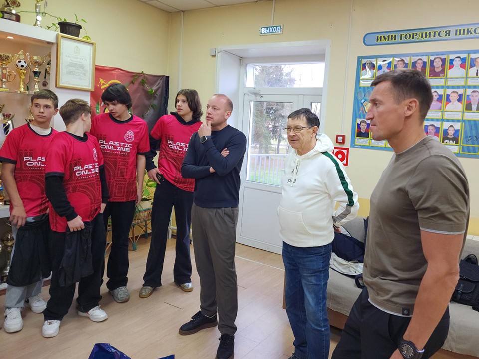 Олимпийский чемпион пожелал футболистам Красноармейска успеха в новом сезоне