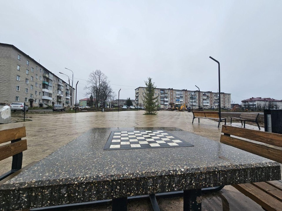 Как изменится сквер в шестом микрорайоне Клина: пам-трек, спортгородок и новая ель