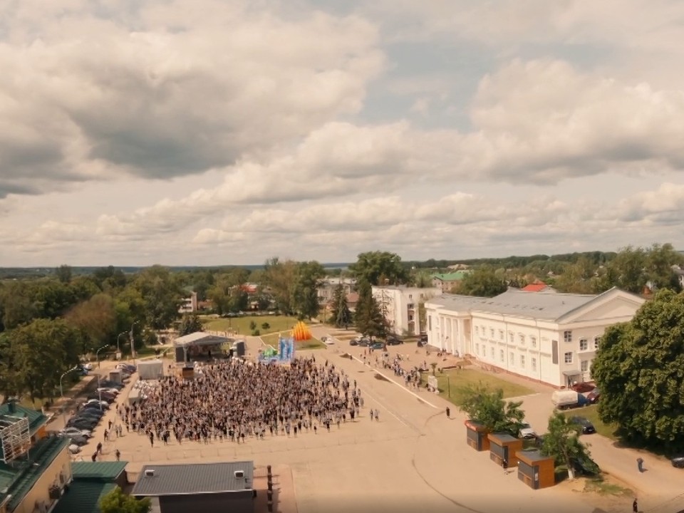 Площадь Собина засветилась в сериале «Санкционер» на федеральном канале