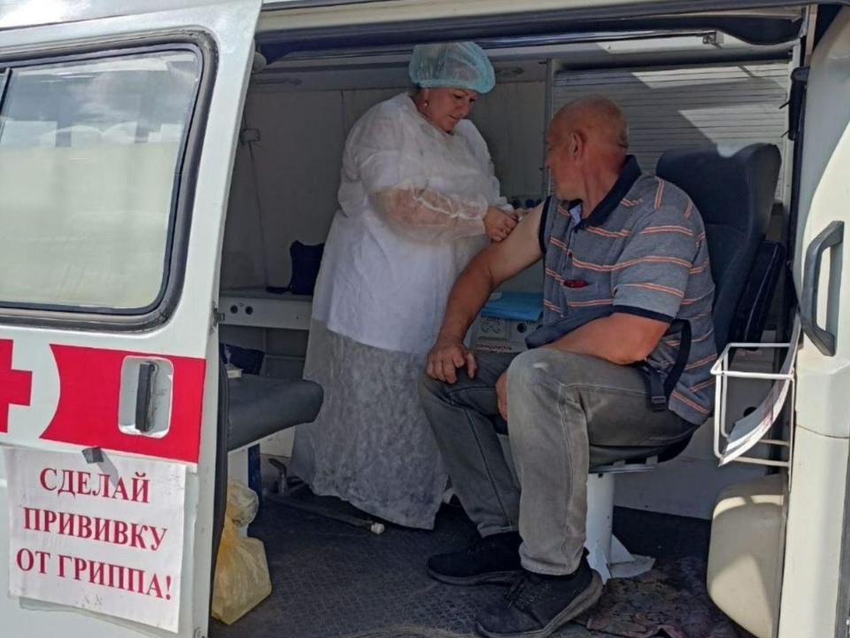 Вакцинироваться от гриппа жители Павловского Посада могут на привокзальной площади