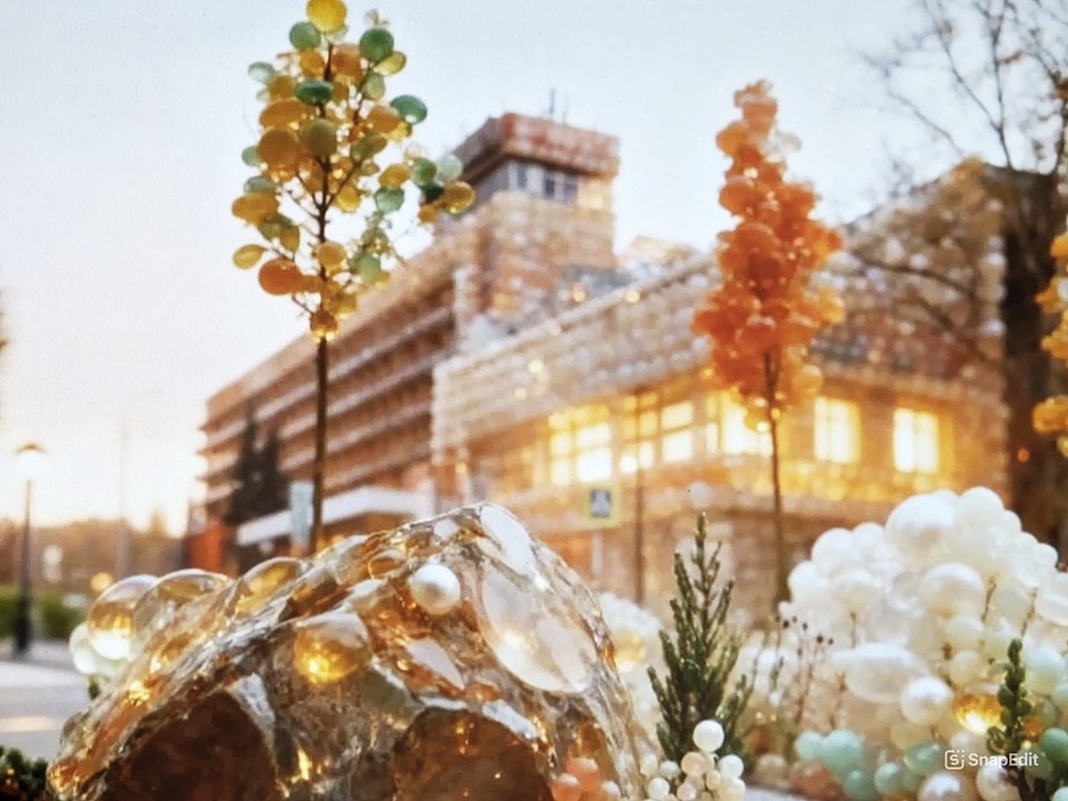 Искусственный интеллект «собрал» пущинскую гостиницу из бисера