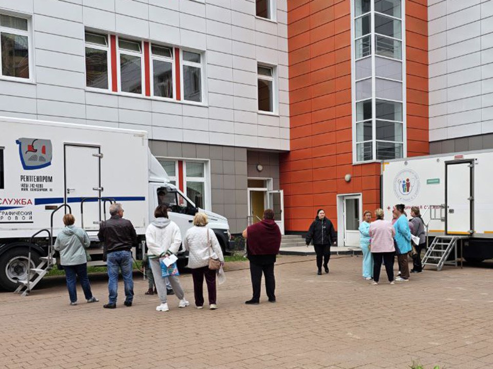 Жителей Нового Пушкино пригласили на выездную диспансеризацию 22 ноября