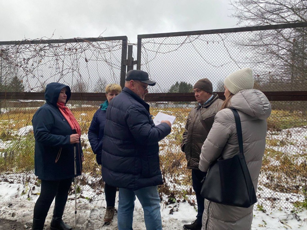 Власти Талдома рассмотрят возможность установить спортплощадку в Мельдино