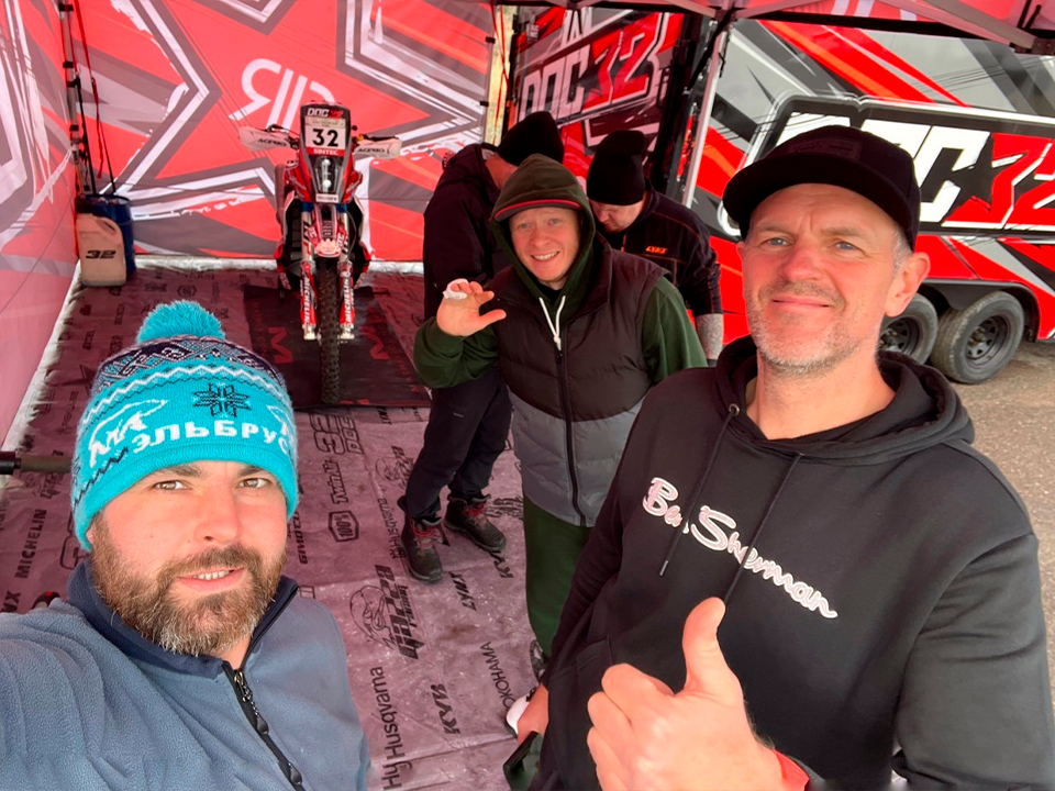 Зарайский мотогонщик дебютировал в моторалли «Тихий Дон» в качестве тренера