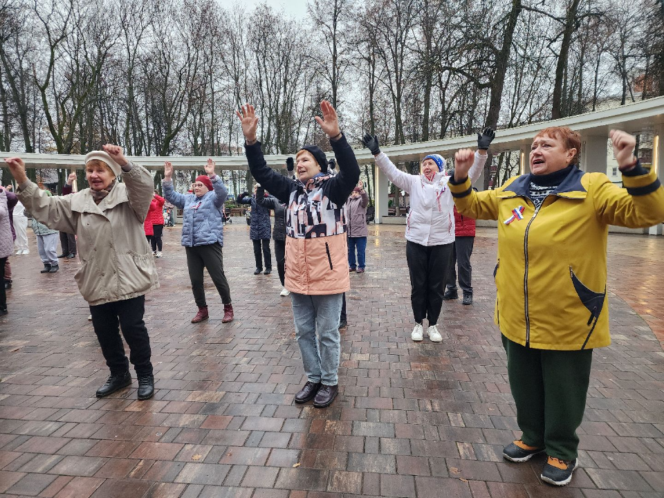 Подольским пенсионерам предлагают ощутить радость движения на спортивном мероприятии в парке Талалихина