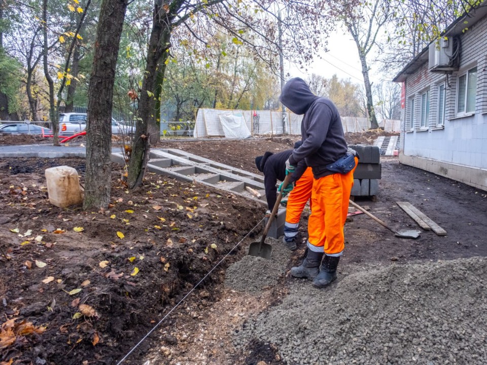 Работы на Парковой улице завершат сразу после прокладки теплотрассы