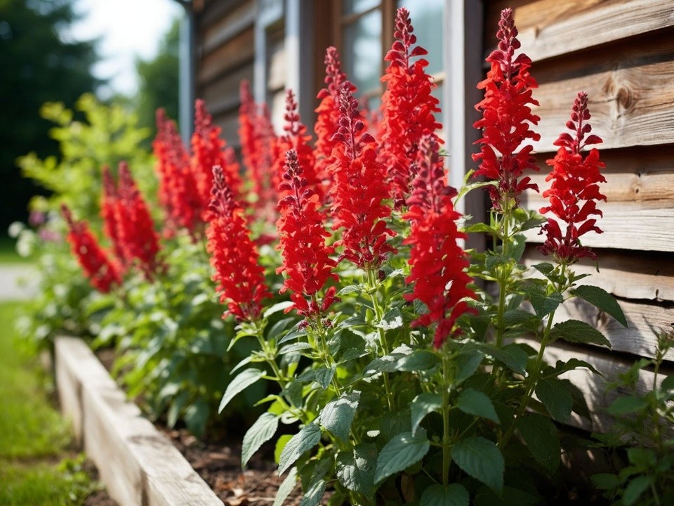 Красивый цветок, которому все нипочем: почему с сальвией не бывает проблем в саду