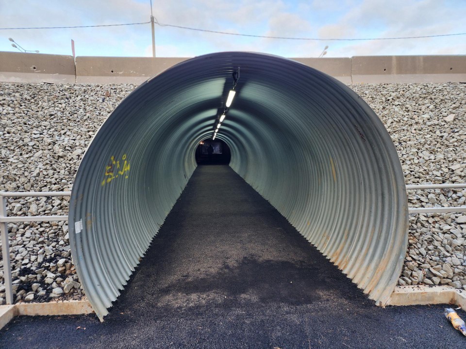 В поселке Лесной открыли переход к остановкам под Ярославским шоссе