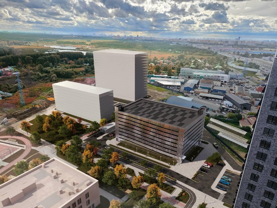 Лифт и мойка на первом этаже: как будет выглядеть восьмиэтажная парковка в Мытищах