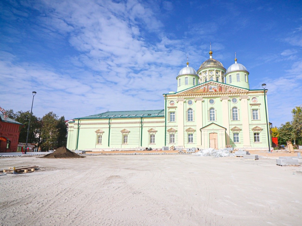 В Клину открыли часть Советской площади после преображения центра города