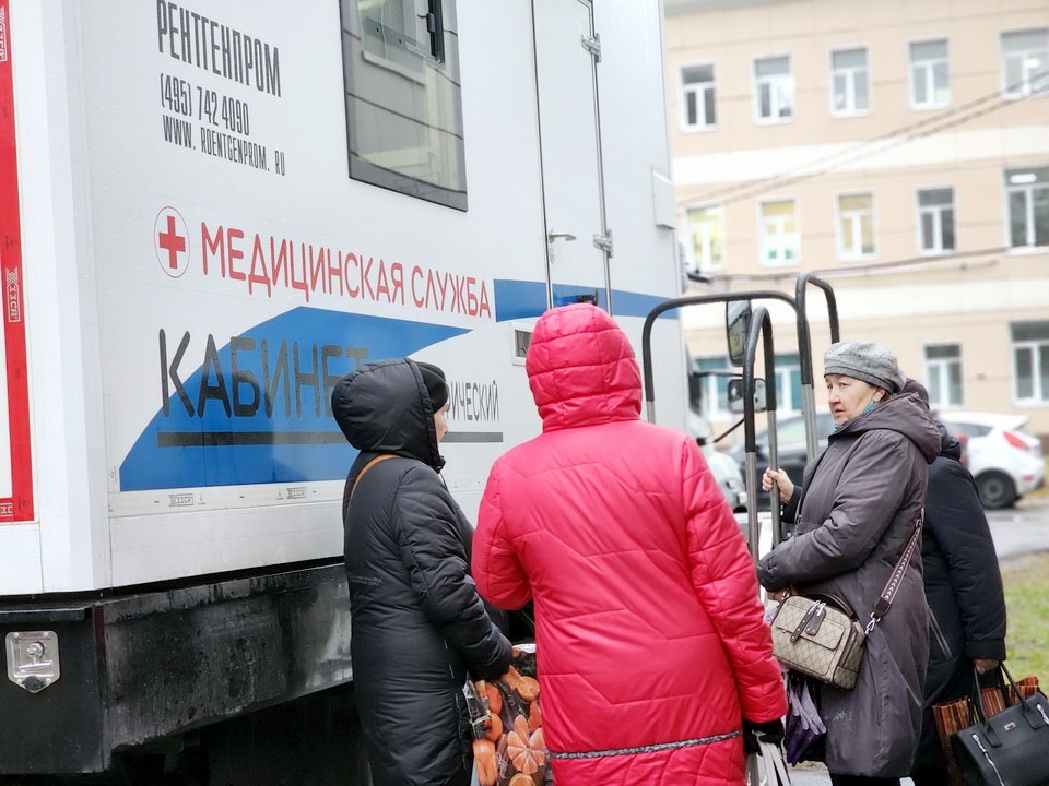 Жительницы Старой Купавны оценили удобство мобильной маммографии