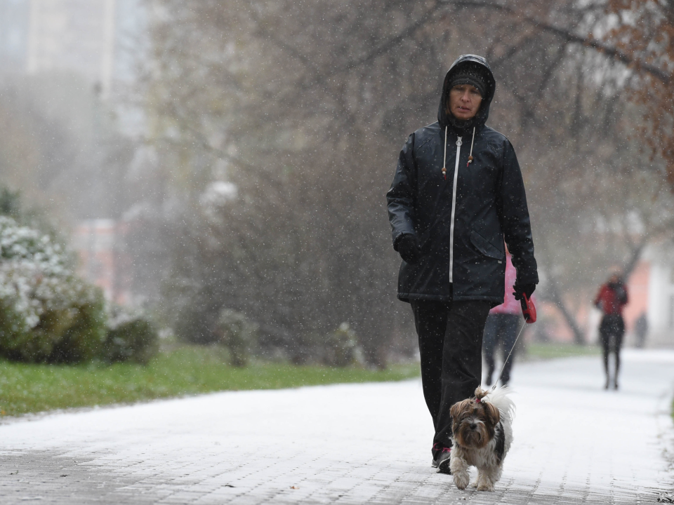 Во Фрязине ожидается резкое похолодание и первый снег на выходных