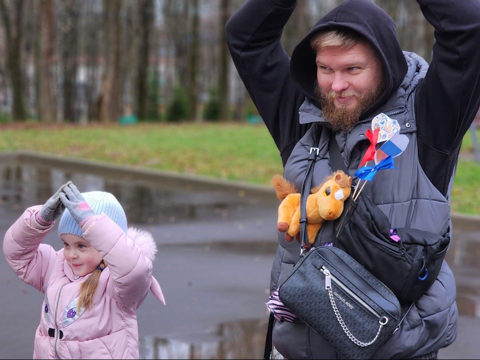 Самой юной участницей мастер-классов в парке стала 4-летняя волоколамка